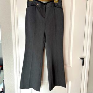 Express Editor grey bootcut dress pants